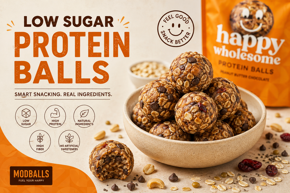 Low Sugar Protein Balls: A Better Alternative to Sugary Snacks