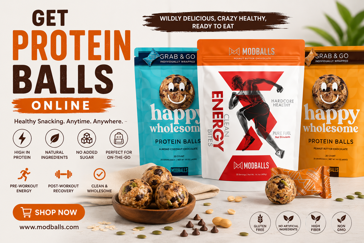 Buy Protein Balls Online: A Healthy Snack for Busy Lifestyles