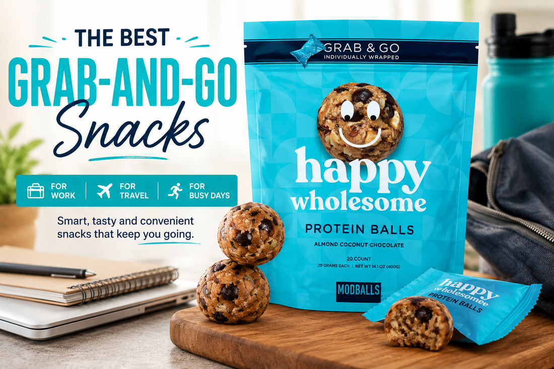 The Best Grab-and-Go Snacks for Work, Travel, and Busy Days
