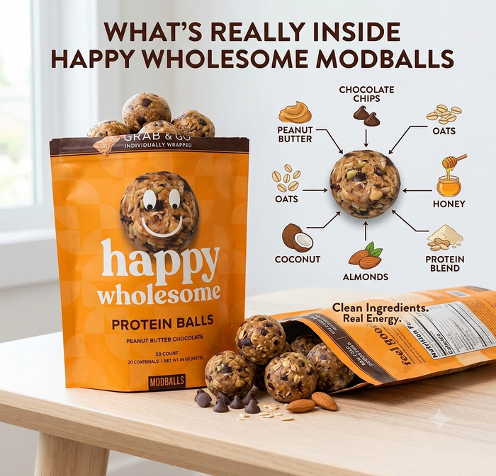 What's Actually Inside Every Happy Wholesome ModBalls (Ingredient-by-Ingredient Breakdown)