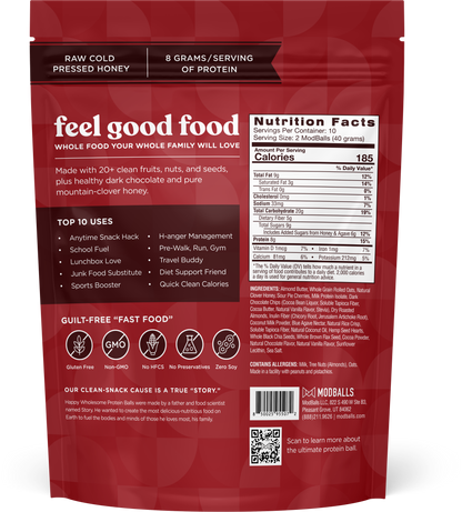 Happy Wholesome Protein Balls